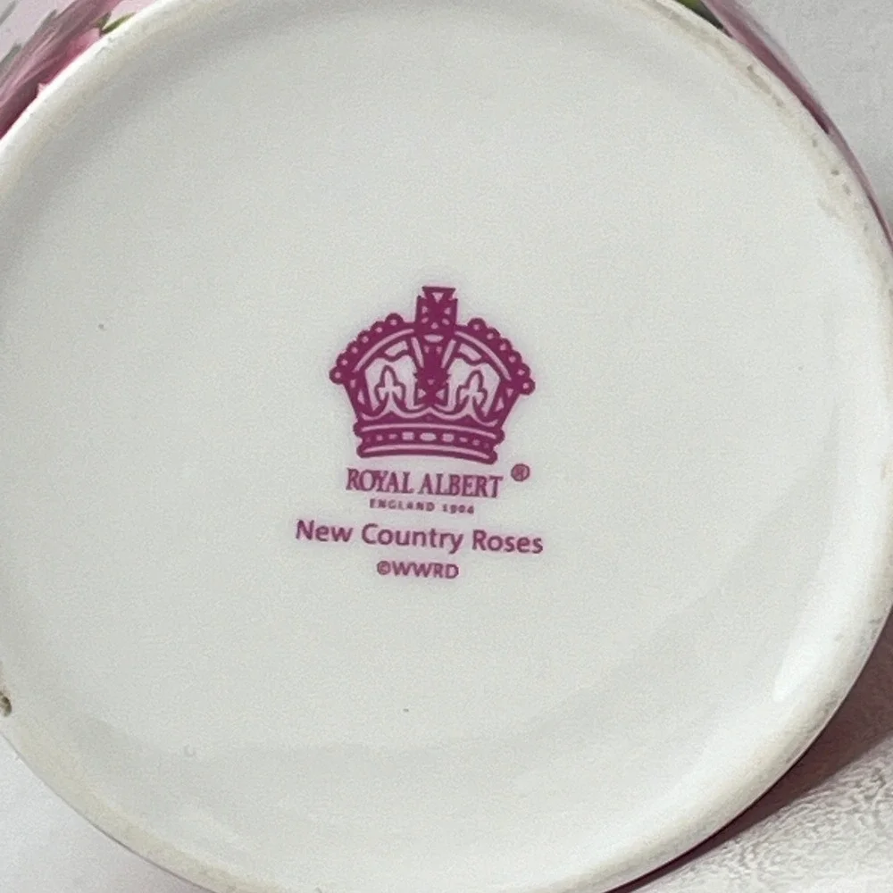 Royal Albert New Country Roses Pink Mug Saucer Set Gift Cottage Romantic Mother